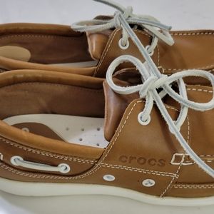 Men's Cocs boat shoes. Size 11